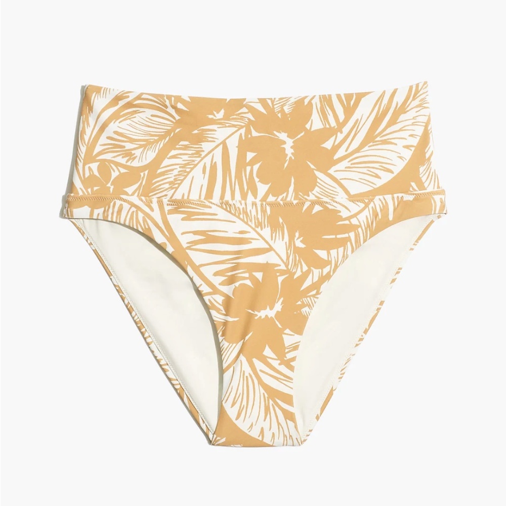 Brand New Madewell High Cut Bikini Bottom with tags - never worn